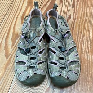 Keen Whisper Sport Waterproof Sandals Brindle Regal Orchid Women's